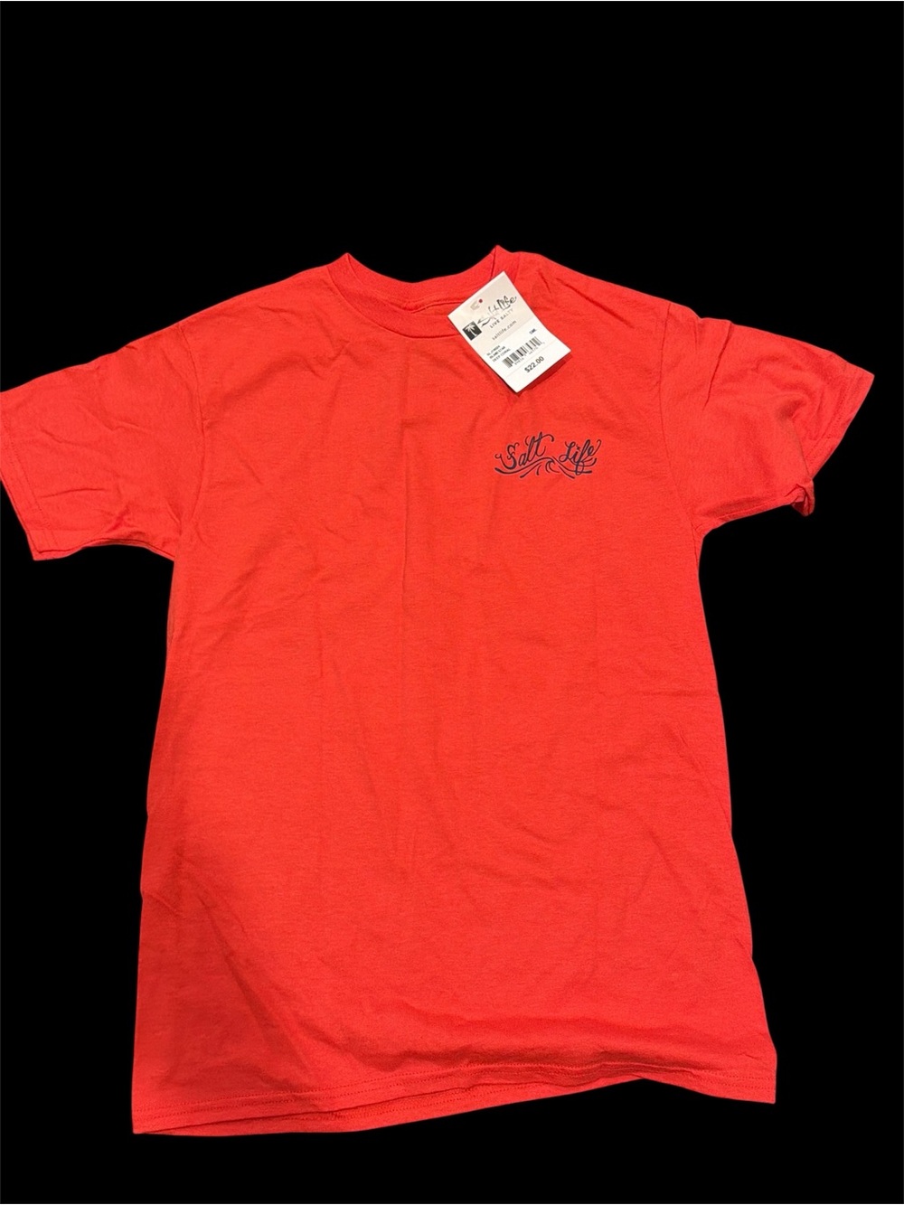 Salt Life Women's Short Sleeve Tee in Coral